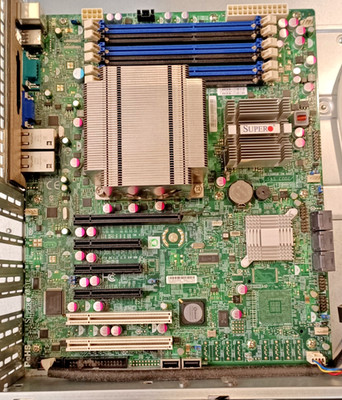 Supermicro X8STE Motherboard, I/O Plate, and Intel Core i7 CPU