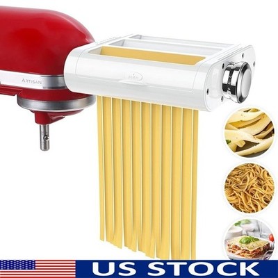 Pasta Maker Attachment 3 in 1 Set Stand Mixers Included Pasta Sheet Roller