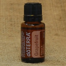 doTERRA GRAPEFRUIT 15mL Essential Oil NEW unopened FREE SHIP in 24 hrs