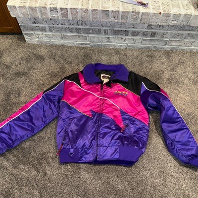 Vintage Arctic Cat Snowmobile Reflective Women's L Tall Winter