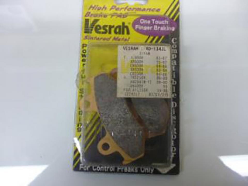 Plaquette de frein Vesrah pour corriger le manque de mordant de la Honda XL 500 R