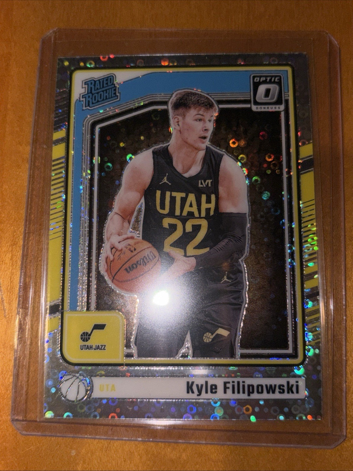 2024-25 Donruss Optic Kyle Filipowski Rated Rookie Fast Break Disco Prizm #300