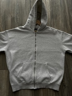 Pegador Zipper Hoodie Hellblau Größe L Kapuzepullover Herren