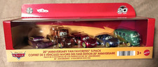 Mattel Disney Pixar Cars 20th Anniversary Fan Favorites chrome chases MINT.