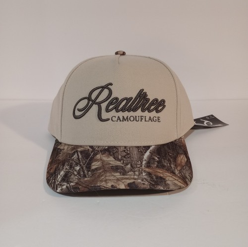 Realtree Camouflage Snapback hat Woodland Camo New - Afbeelding 2 van 5