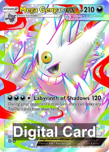 shiny gengar pokemon card SWSH052 Gengar | Black Star Promo Card | Holo Rare main image 0