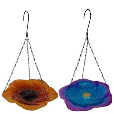 Bird Bath with Sturdy Construction Perfect for Outdoor For Garden Decor