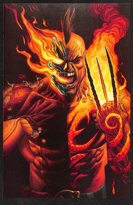 Hellverine #1 Joshua Cassara 1:25 2nd Print Virgin Variant