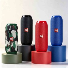 TG117 Wireless Bluetooth 5.3 Speaker, IPX4 TWS Stereo, FM TF Card