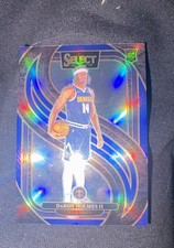 2024-25 Panini Select - Premier Level DaRon Holmes #173 Blue Prizm (RC)