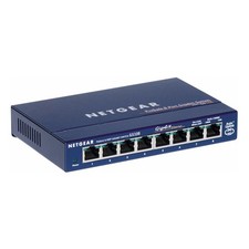 NETGEAR GS108GE Unmanaged Switch [8x Gigabit Ethernet]