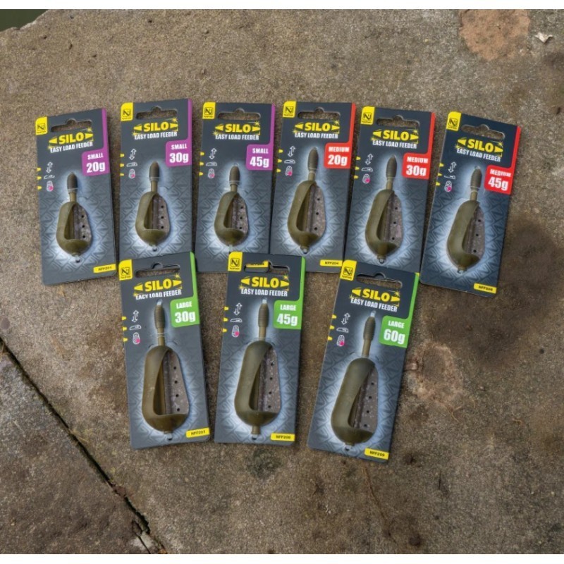 New Nufish Silo Feeders all sizes