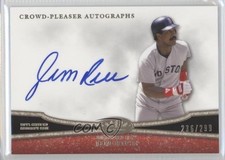 2013 Topps Tier One Crowd-Pleaser 236/299 Jim Rice #CPA-JR1 Auto HOF 0b2