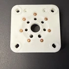 Johnson 237 BRAND NEW  7 Pin Ceramic Tube Socket  Made in China