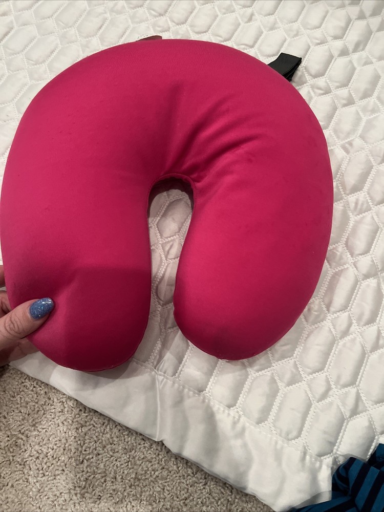 Ergonomic Memory Foam Travel Pillow for Neck Support