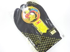 7428492: JAPANESE KIMONO / UNUSED BLACK TABI SOCKS 25.5 cm / 4 clasps / COTTON