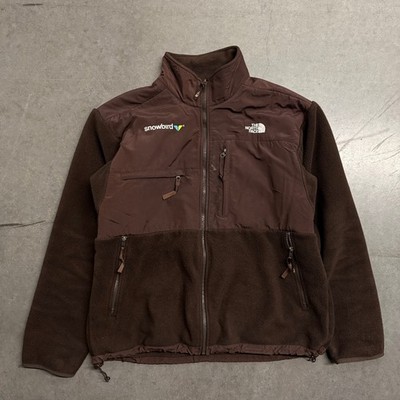 The North Face Denali Fleece Jacket Mens XL Brown Snowbird Resort Full Zip
