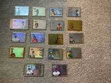 Upper Deck 1993 Then and Now Holograms Complete Set 1-18 Nolan Ryan, Willie Mays