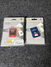 ps one memory card interact