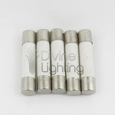 5 Qty. MDA 15A Slow-Blow Ceramic Fuse 15 Amp 250V MDA15A,MDA15