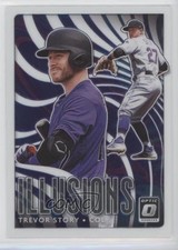 2020 Panini Donruss Optic Illusions Trevor Story #OI-14 w5b