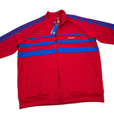 Adidas Originals The First Track Top Jacket Mens XL REGULAR FIT Scarlet Red NWT