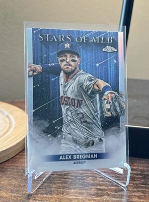 Alex Bregman 2022 Topps Series 1 Stars of MLB Chrome - #SMLBC-8 Astros - Image 1 of 2