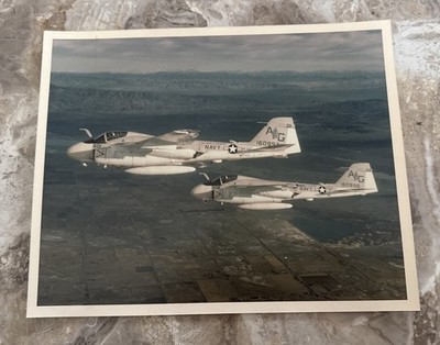 1965 Navy Kodak Photo Grumman A-6 Intruder Flight Form Attack Squadron Tigers