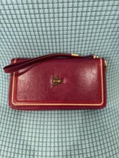 Gostwo Womens Large Capacity RFID Wallet Maroon Purple