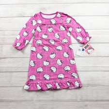 NWT Hello Kitty Granny Nightgown Pajamas 2T