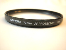 Tiffen 77mm UV Protector filter for Nikon,Canon,Sigma,Tokina,Tamron,Fuji,Sony
