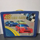 48 Car Case Hot Wheels Matchbox Toy Die Cast Vintage With Cars