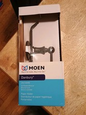 NEW MOEN Danbury European Toilet Paper Holder Oil Rubbed Bronze DN6708RB