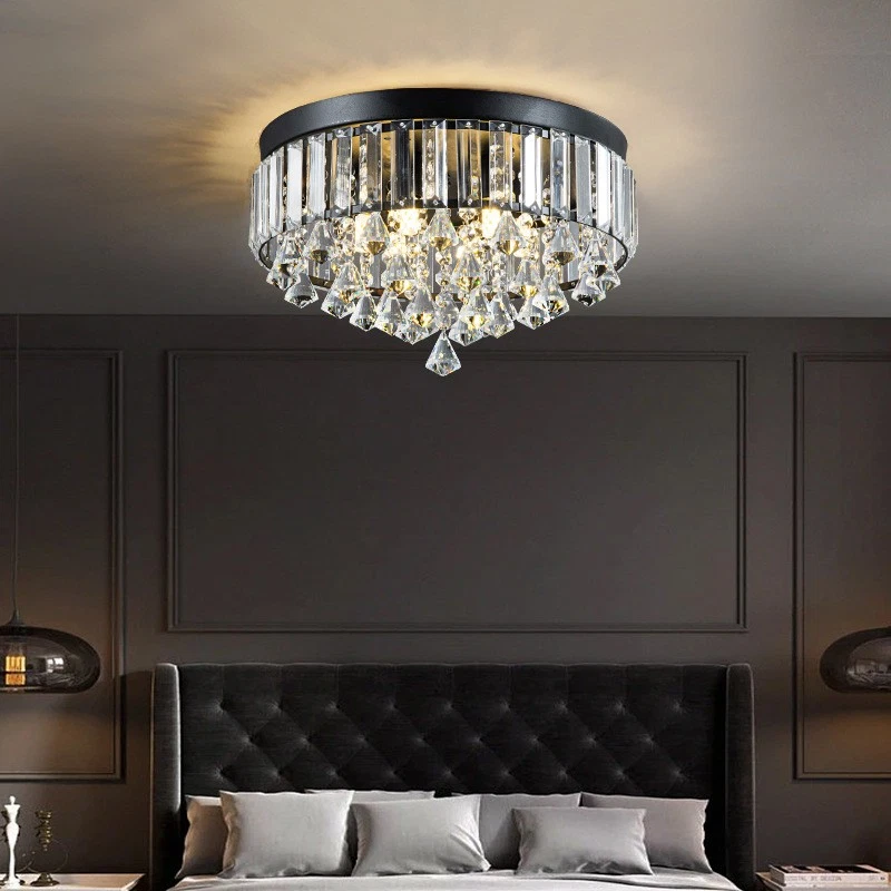 Modern Ceiling Lights Bedroom Crystal Ceiling Lighting Home Kitchen Ceiling Lamp - Image 4 of 4