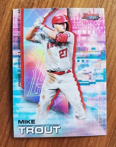 2021 Bowman's Best Mike Trout #1 Refractor