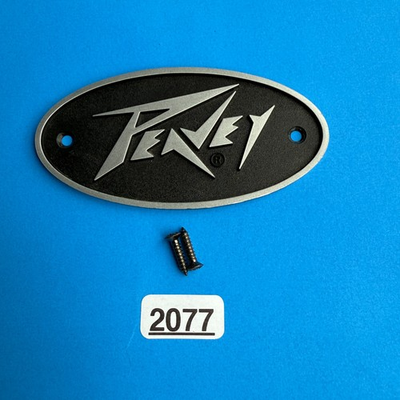 #ad Peavey VYPYR VIP 1 Guitar Amplifier Used Part Cabinet Front Emblem Badge Plate $10.95