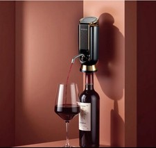 Sorso Solo Electric Wine Dispenser & Aerator-Luxury Auto Pour & Preservation  