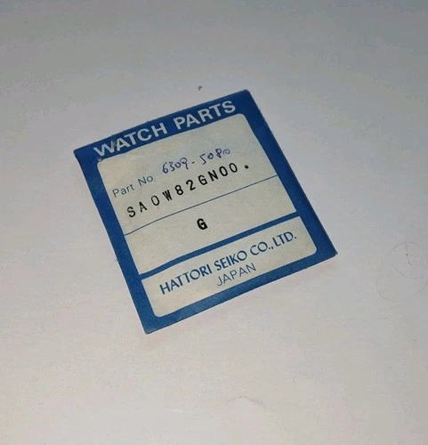 Vintage Watch Seiko 6309-5080 Crystal Part SA0W82GN00