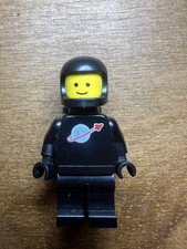LEGO Minifigures Classic Space Astronaut Spaceman Black Minifigure sp003 1980s