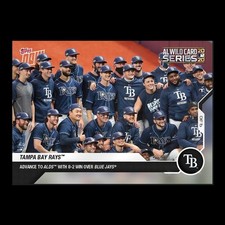 Tampa Bay Rays - 2020 MLB Topps Now Card 336 - Print Run: 225 Tampa Bay Rays