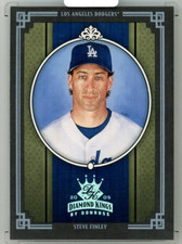 2005 Panini Diamond Kings Steve Finley #120 Base Platinum Parallel【1/1】