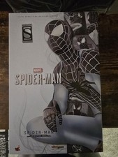Hot Toys VGM36 Marvel   s Spider-Man  Negative Suit  1 6th Scale Figure