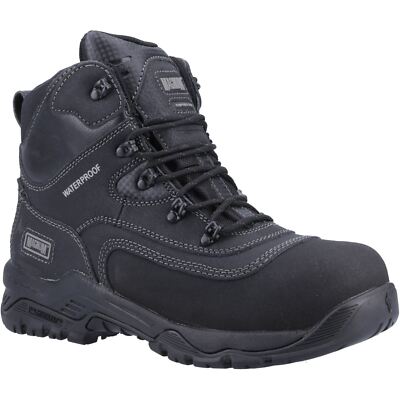 Magnum Broadside 6.0 WP Synthetik Schwarz Sicherheitsstiefel Neu