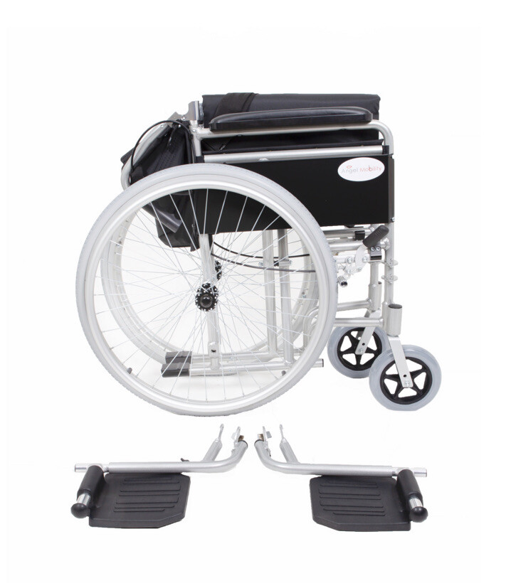 AMW002S Lightweight Aluminium Self Propelled Folding Wheelchair