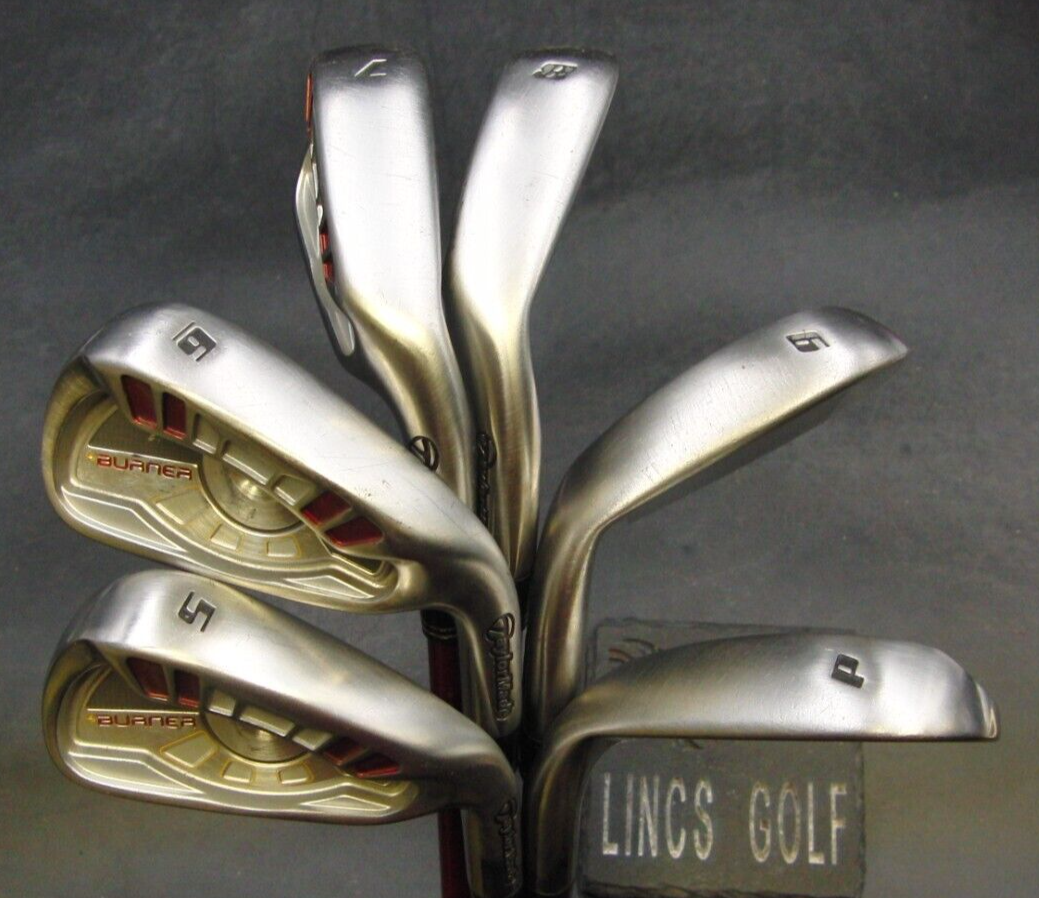 Set of 6 x TaylorMade Burner Japanese Issue Irons 6-SW Regular Steel Shafts* Set of 6 x TaylorMade Burner Japanese Issue Irons 6-SW Regular Steel Shafts*