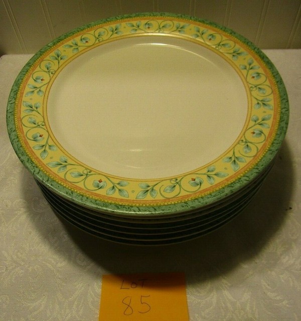 FRENCH QUARTER by Pfaltzgraff, Dinner Plates, SET of 7, Lot 85 eBay