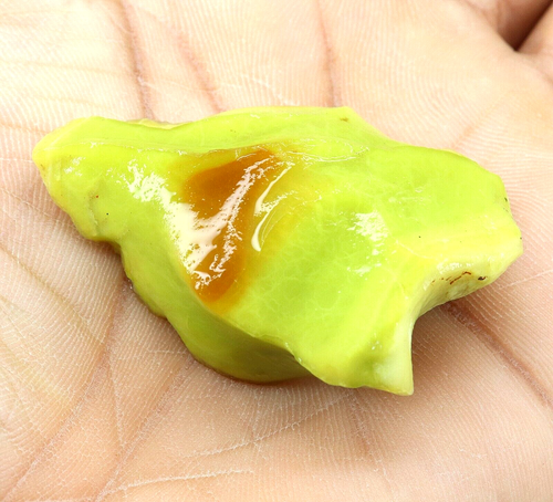 Certified Natural Green Opal Australian Uncut Rough Loose Gemstone 103.00 Ct - Picture 7 of 9