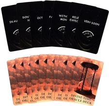 Time Oracle Cards Deck, Divine Timing Oracle Cards, Oracle Cards for Beginner...
