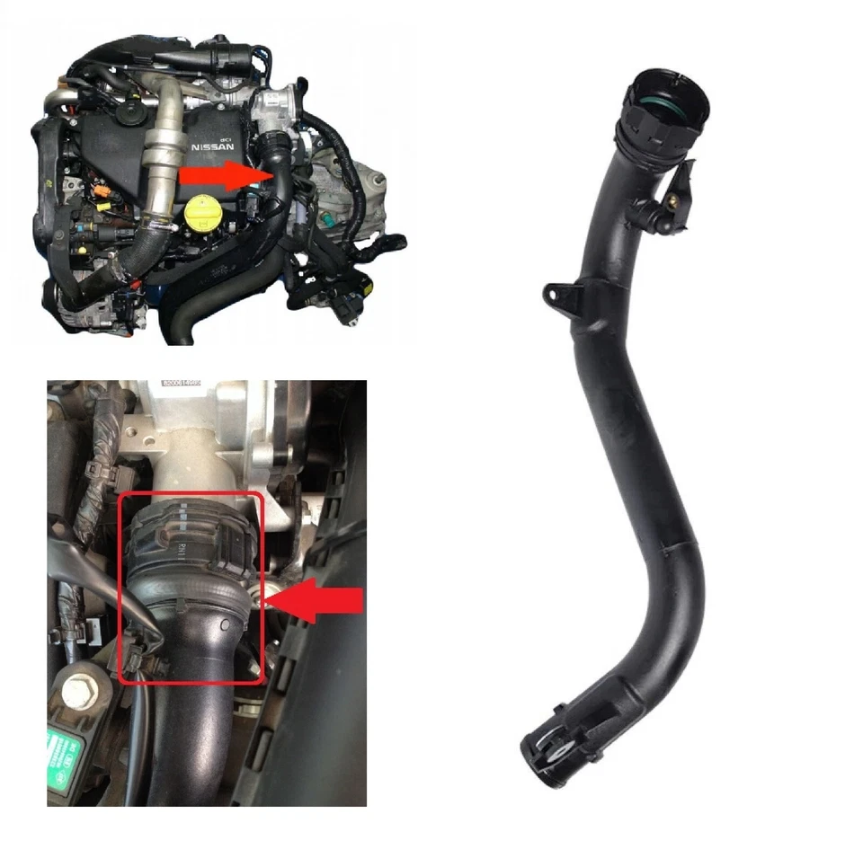 Intercooler Pipe Turbo Hose For Nissan Juke Nv 200 Cube 1.5 Dci 144601Fe0C - Image 3 of 4