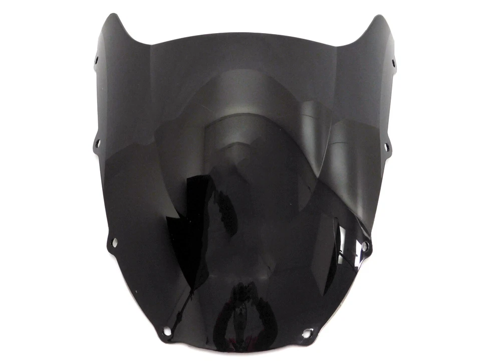 Parabrisas ABS negro doble burbuja para Kawasaki Ninja ZX9R 1998-1999 Foto 3 de 4